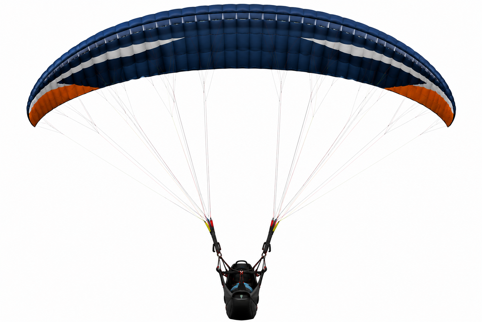 Parapente Asa Alta — pontos de inspeção
